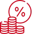 coin precent icon